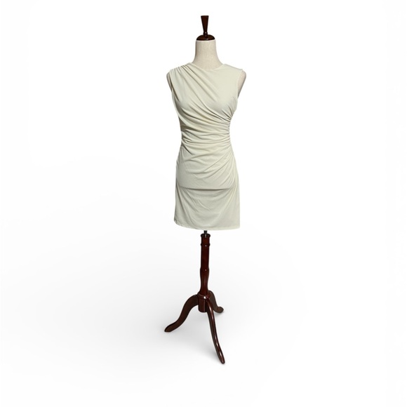 Zara Cream Mini Dress - Picture 7 of 8